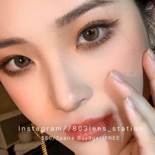 將圖片載入圖庫檢視器 新品預訂🫧 月夜微光 棕色 NEO COULER  black 14.2mm 日拋 (一盒五對)