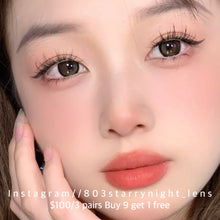 將圖片載入圖庫檢視器 新品預訂✨ 赫本黛黑🖤 af 黑色 black 14.20mm 年拋 (兩片裝) 🎀可預訂請撳度數選項中最下🎀 ✨$100/3對✨