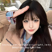 將圖片載入圖庫檢視器 現貨 快樂修狗🤎 Tina啡色 brown 14.20mm 半年拋 (兩片裝) 🎀可預訂請撳度數選項中最下🎀 ✨$100/3對✨