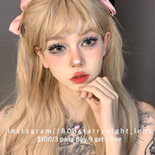 將圖片載入圖庫檢視器 新品預訂✨茶卡灰🩶 Tina 灰色 gray 14.20mm 半年拋 (兩片裝) 🎀可預訂請撳度數選項中最下🎀 ✨$100/3對✨