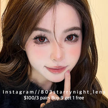 將圖片載入圖庫檢視器 現貨 血泣玫瑰🩸🌹 ovo 紅色 red 14.50mm 半年拋 (兩片裝)🎀可預訂請撳度數選項中最下🎀 ✨$100/3對✨