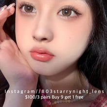 將圖片載入圖庫檢視器 現貨 可可豆🤎 Tina 啡色 brown 14.20mm 半年拋 (兩片裝) 🎀可預訂請撳度數選項中最下🎀 ✨$100/3對✨