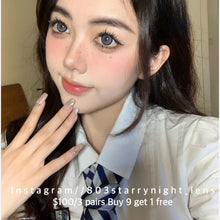 將圖片載入圖庫檢視器 現貨 超大芭比藍莓🫐 af queen 藍色 blue 14.50mm 年拋 (兩片裝) 🎀可預訂請撳度數選項中最下🎀 ✨$100/3對✨