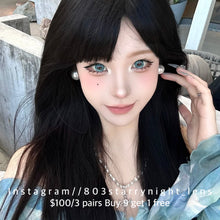 將圖片載入圖庫檢視器 現貨 爆改人魚🩵  Tina 藍色 blue 14.50mm 半年拋 (兩片裝) 🎀可預訂請撳度數選項中最下🎀 ✨$100/3對✨