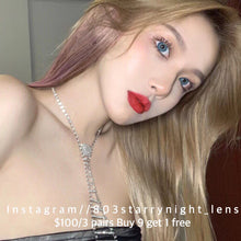 將圖片載入圖庫檢視器 現貨 俄羅斯女孩藍🇷🇺💙 買完不補❗️  clamido 藍色 Blue 14.0mm 年拋(兩片裝)✨$100/3對✨