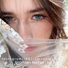 將圖片載入圖庫檢視器 現貨 金龍魚藍💙 Tina 藍色 blue 14.50mm 半年拋 (兩片裝) 🎀可預訂請撳度數選項中最下🎀 ✨$100/3對✨