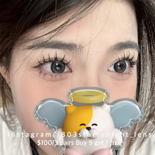 將圖片載入圖庫檢視器 新品預訂✨莫斯科眼淚💙 clamido 藍色 blue 14.20mm 年拋 (兩片裝) 🎀可預訂請撳度數選項中最下🎀 ✨$100/3對✨