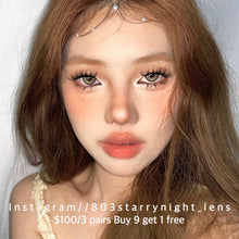 將圖片載入圖庫檢視器 現貨 柏拉圖金淚💛 Clamido 啡色 brown 14.20mm 年拋 (兩片裝) 🎀可預訂請撳度數選項中最下🎀 ✨$100/3對✨