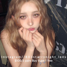 將圖片載入圖庫檢視器 現貨 紐約棕🤎af queen 啡色 brown 14.50mm 年拋 (兩片裝) 🎀可預訂請撳度數選項中最下🎀