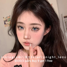 將圖片載入圖庫檢視器 現貨 仙本納海域💙 Clamido 藍色 blue 14.20mm 年拋 (兩片裝) 🎀可預訂請撳度數選項中最下🎀 ✨$100/3對✨