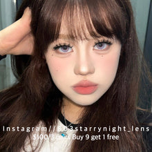 將圖片載入圖庫檢視器 現貨 萬頃琉璃🩷💜 xiyou 紫色 粉紅色 pink Purple 14.20mm 年拋 (兩片裝) 🎀可預訂請撳度數選項中最下🎀 ✨$100/3對✨