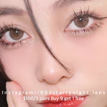 將圖片載入圖庫檢視器 現貨 波光奶咖🤎ovo 啡色 brown 14.00mm 半年拋 (兩片裝) 🎀可預訂請撳度數選項中最下🎀 ✨$100/3對✨