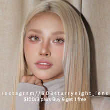 將圖片載入圖庫檢視器 現貨 紐約棕🤎af queen 啡色 brown 14.50mm 年拋 (兩片裝) 🎀可預訂請撳度數選項中最下🎀