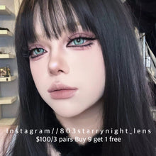 將圖片載入圖庫檢視器 新品預訂✨多情迷迭香💚 af 綠色 green 14.50mm 年拋 (兩片裝) 🎀可預訂請撳度數選項中最下🎀 ✨$100/3對✨