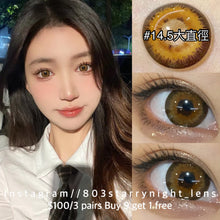 將圖片載入圖庫檢視器 現貨 太陽神🌞🤎AfQueen 啡色 brown 14.50mm 年拋 (兩片裝) 🎀可預訂請撳度數選項中最下🎀 ✨$100/3對✨