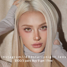 將圖片載入圖庫檢視器 現貨 紐約棕🤎af queen 啡色 brown 14.50mm 年拋 (兩片裝) 🎀可預訂請撳度數選項中最下🎀