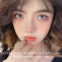 將圖片載入圖庫檢視器 現貨 未來世界🩶🩷 xiyou 粉紅色 灰色 gray pink 14.20mm 年拋 (兩片裝) 🎀可預訂請撳度數選項中最下🎀 ✨$100/3對✨