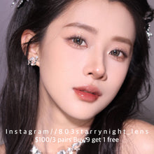 將圖片載入圖庫檢視器 新品預訂✨ 焦糖小丸子🍡 thestarlens 啡色 brown 14.20mm 半年拋 (兩片裝) 🎀可預訂請撳度數選項中最下🎀 ✨$100/3對✨