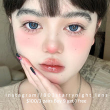 將圖片載入圖庫檢視器 現貨 超大芭比藍莓🫐 af queen 藍色 blue 14.50mm 年拋 (兩片裝) 🎀可預訂請撳度數選項中最下🎀 ✨$100/3對✨