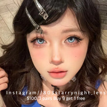 將圖片載入圖庫檢視器 新品預訂✨ 歐洲芭比🩵 af 藍色 blue 14.50mm 年拋 (兩片裝) 🎀可預訂請撳度數選項中最下🎀 ✨$100/3對✨