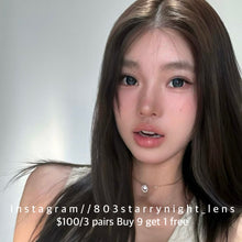 將圖片載入圖庫檢視器 現貨 星球居民💙   Thestarlens 藍色 BLUE 14.50mm 年拋 (兩片裝)🎀可預訂請撳度數選項中最下🎀 ✨$100/3對✨