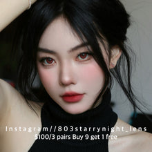 將圖片載入圖庫檢視器 現貨 赤紅連❤️ afqueen 紅色 red 14.50mm 年拋 (兩片裝) 🎀可預訂請撳度數選項中最下🎀 ✨$100/3對✨