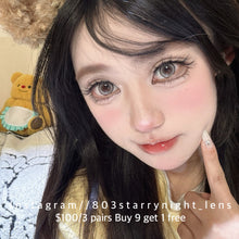 將圖片載入圖庫檢視器 現貨 水星布偶 thestarlens 灰色 gray 14.2mm 半年拋(兩片裝) 🎀可預訂請撳度數選項中最下🎀 ✨$100/3對✨