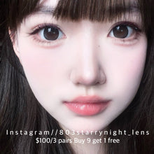 將圖片載入圖庫檢視器 現貨 超大嘟嘟黑🖤 afqueen 黑色 black  14.50mm 年拋 (兩片裝) 🎀可預訂請撳度數選項中最下🎀 ✨$100/3對✨