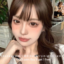 將圖片載入圖庫檢視器 現貨 酒釀甜心🤎 AfQueen 啡色 brown 14.50mm 年拋 (兩片裝) 🎀可預訂請撳度數選項中最下🎀 ✨$100/3對✨