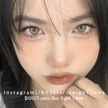 將圖片載入圖庫檢視器 新品預訂✨小雀斑🤎 Xiyou 啡色 brown 14.20mm 年拋 (兩片裝) 🎀可預訂請撳度數選項中最下🎀 ✨$100/3對✨