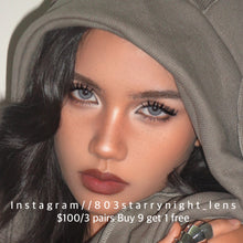 將圖片載入圖庫檢視器 現貨 淨白提花🩶 Tina 灰色 gray 14.20mm 半年拋 (兩片裝) 🎀可預訂請撳度數選項中最下🎀 ✨$100/3對✨