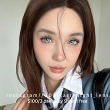 將圖片載入圖庫檢視器 新品預訂✨ 歐洲芭比🩵 af 藍色 blue 14.50mm 年拋 (兩片裝) 🎀可預訂請撳度數選項中最下🎀 ✨$100/3對✨