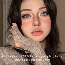 將圖片載入圖庫檢視器 現貨 金龍魚藍💙 Tina 藍色 blue 14.50mm 半年拋 (兩片裝) 🎀可預訂請撳度數選項中最下🎀 ✨$100/3對✨