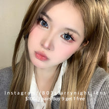 將圖片載入圖庫檢視器 現貨 海灰蘇打藍 💙 Tina 藍色 blue 14.50mm 半年拋 (兩片裝) 🎀可預訂請撳度數選項中最下🎀 ✨$100/3對✨