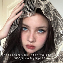 將圖片載入圖庫檢視器 現貨 拯救DNA🩵 ovo 藍色 Blue 14.20mm 半年拋 (兩片裝)🎀可預訂請撳度數選項中最下🎀 ✨$100/3對✨