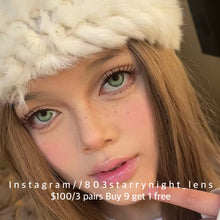 將圖片載入圖庫檢視器 新品預訂✨多情迷迭香💚 af 綠色 green 14.50mm 年拋 (兩片裝) 🎀可預訂請撳度數選項中最下🎀 ✨$100/3對✨