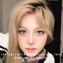 將圖片載入圖庫檢視器 現貨 萊琳青灰💚 ovo 綠色green 14.20mm 半年拋 (兩片裝) 🎀可預訂請撳度數選項中最下🎀 ✨$100/3對✨