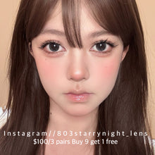 將圖片載入圖庫檢視器 現貨 QQ糖 thestarlens 黑色 black 14.50mm 半年拋 (兩片裝) 🎀可預訂請撳度數選項中最下🎀 ✨$100/3對✨