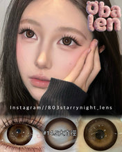 將圖片載入圖庫檢視器 現貨 超大甜心芭比🤎 Obalen 啡色 brown 14.50mm 半年拋 (兩片裝) 🎀可預訂請撳度數選項中最下🎀 ✨$140/3對✨