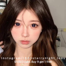 將圖片載入圖庫檢視器 現貨 藍色潮汐🌊🖤💙 AfQueen 藍色 黑色 black blue 14.50mm 年拋 (兩片裝) 🎀可預訂請撳度數選項中最下🎀 ✨$100/3對✨