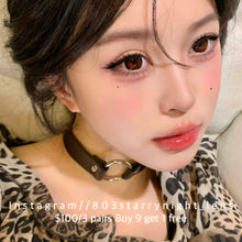 將圖片載入圖庫檢視器 新品預訂✨ 電子玉兔❤️ the starlens 紅色 red 14.50mm 半年拋 (兩片裝) 🎀可預訂請撳度數選項中最下🎀 ✨$100/3對✨