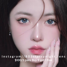 將圖片載入圖庫檢視器 現貨 厭世奶醉 ovo  藍色 灰色 black  gray 14.50mm 半年拋 (兩片裝)🎀可預訂請撳度數選項中最下🎀 ✨$100/3對✨