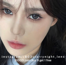 將圖片載入圖庫檢視器 現貨 虎紋鯊🦈🩶 xiyou 灰色 gray14.50mm 年拋 (兩片裝)🎀可預訂請撳度數選項中最下🎀 ✨$100/3對✨