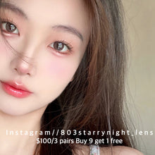 將圖片載入圖庫檢視器 現貨 高光巧🤎 ovo啡色 brown  14.50mm 半年拋 (兩片裝🎀可預訂請撳度數選項中最下🎀 ✨$100/3對✨