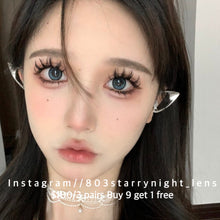 將圖片載入圖庫檢視器 現貨 天鵝湖藍🦢🩵ovo 藍色 blue 14.50mm 半年拋 (兩片裝) 🎀可預訂請撳度數選項中最下🎀 ✨$100/3對✨