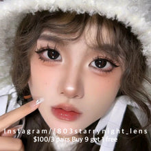 將圖片載入圖庫檢視器 現貨 高光黑🖤 xiyou 黑色 black  14.50mm 年拋 (兩片裝)🎀可預訂請撳度數選項中最下🎀 ✨$100/3對✨