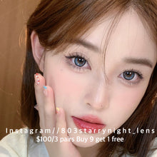 將圖片載入圖庫檢視器 現貨 天鵝湖藍🦢🩵ovo 藍色 blue 14.50mm 半年拋 (兩片裝) 🎀可預訂請撳度數選項中最下🎀 ✨$100/3對✨