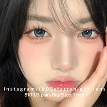 將圖片載入圖庫檢視器 現貨 天鵝湖藍🦢🩵ovo 藍色 blue 14.50mm 半年拋 (兩片裝) 🎀可預訂請撳度數選項中最下🎀 ✨$100/3對✨