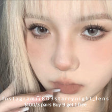 將圖片載入圖庫檢視器 現貨 月夜精華🌘🩶 af Queen 灰色 gray14.00mm 年拋 (兩片裝)🎀可預訂請撳度數選項中最下🎀 ✨$100/3對✨