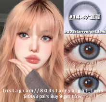 將圖片載入圖庫檢視器 現貨 厭世奶醉 ovo  藍色 灰色 black  gray 14.50mm 半年拋 (兩片裝)🎀可預訂請撳度數選項中最下🎀 ✨$100/3對✨